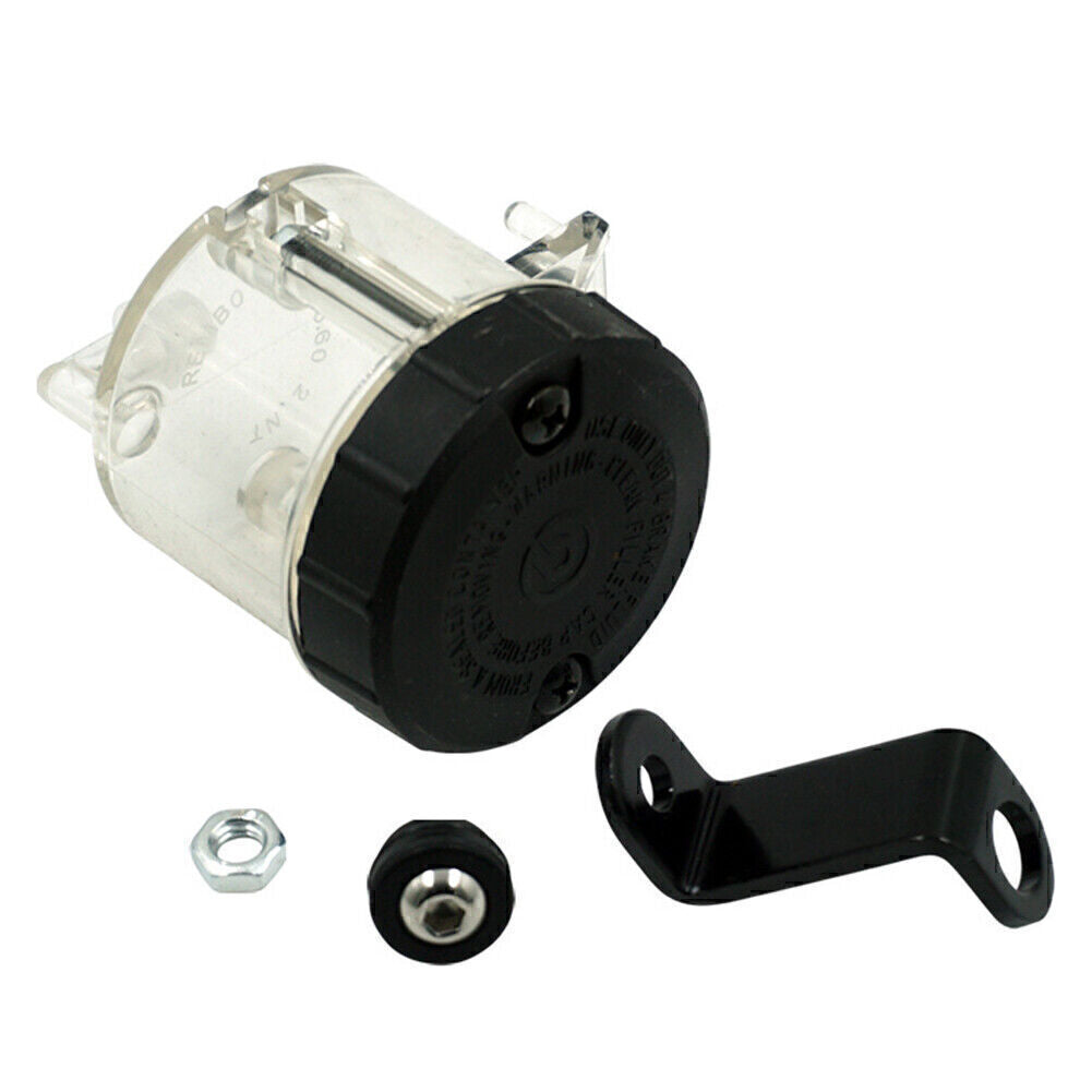Clear Motorcycle Front Brake Clutch Tank Cylinder Fluid Oil Reservoir Cup Q