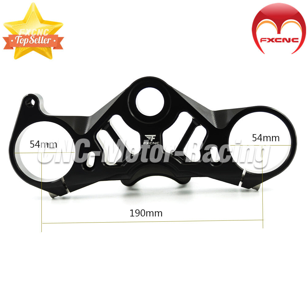 Top triple-clamp tree-mounting handle suitable for RS4 125 GPR125 GPR150 11-16