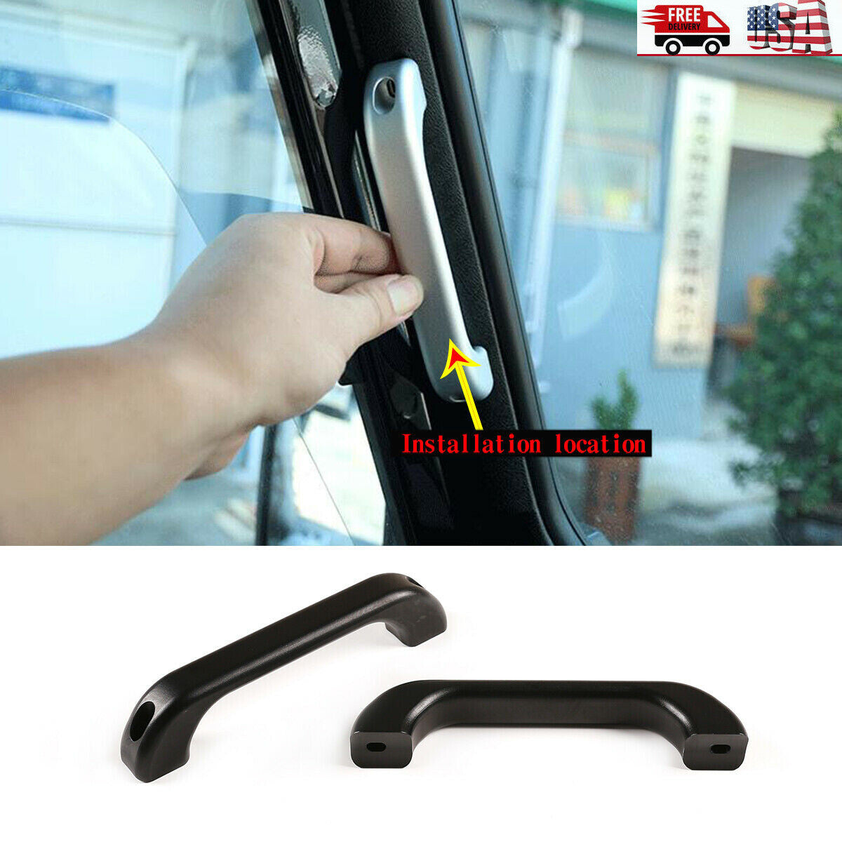 Red Interior Car Cup Holder Trim Frame Trim for @ Tundra 14-21 - v