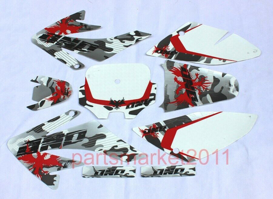 3M Stickers Graphics Decals for Honda CRF 70 Pit Dirt Bikes CRF70 E aftermarket