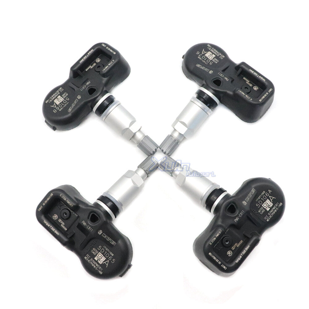 Tire pressure sensor (TPMS) for Infiniti M37 and 4x 40700-1LA0E PMV-C811- v