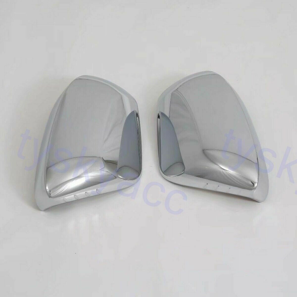 for Toyota for Corolla 2019-2023 ABS Chrome Side Door Mirror Wing Trim Cover 2P