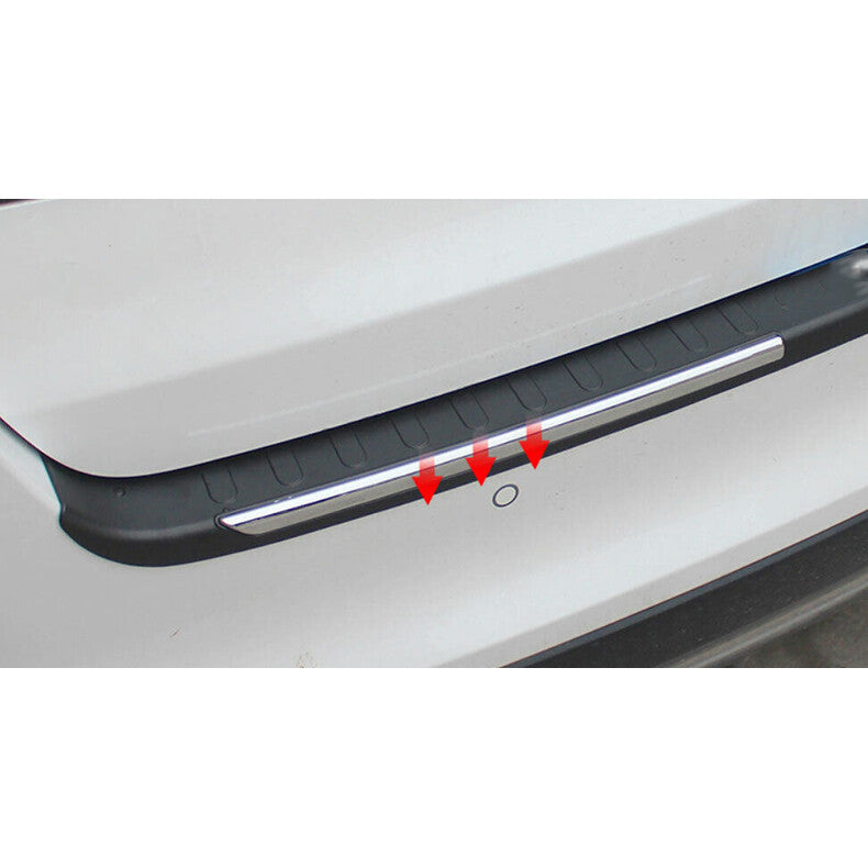 ABS Outer Rear Bumper Protector Sill Plate Guard Trim for Kia Optima 2016-2020