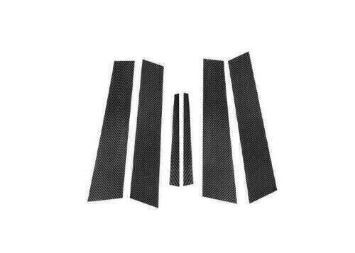 for Cadillac CT5 2020-23 Carbon Fiber Pillar Post Door Window Molding Strip Trim