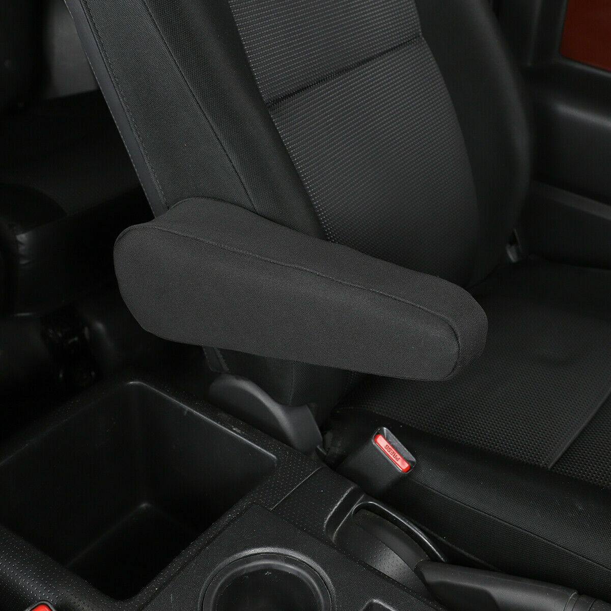 Carbon Fiber Leather Automatic Gear Stick Switch Button for Lexus IS250 2006-2012- v