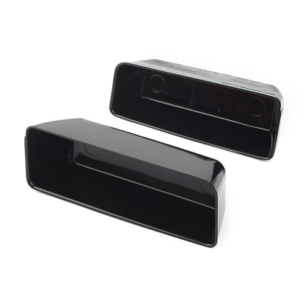 2X Front Door Handle Armrest Storage Box Tray Bin Kit for ford Edge 2015-2020