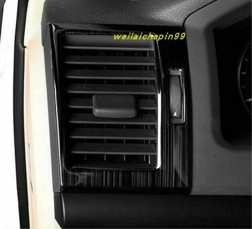 Black Interior Full Set Decor Trim Accessories for Toyota for Land Cruiser 2016-2021