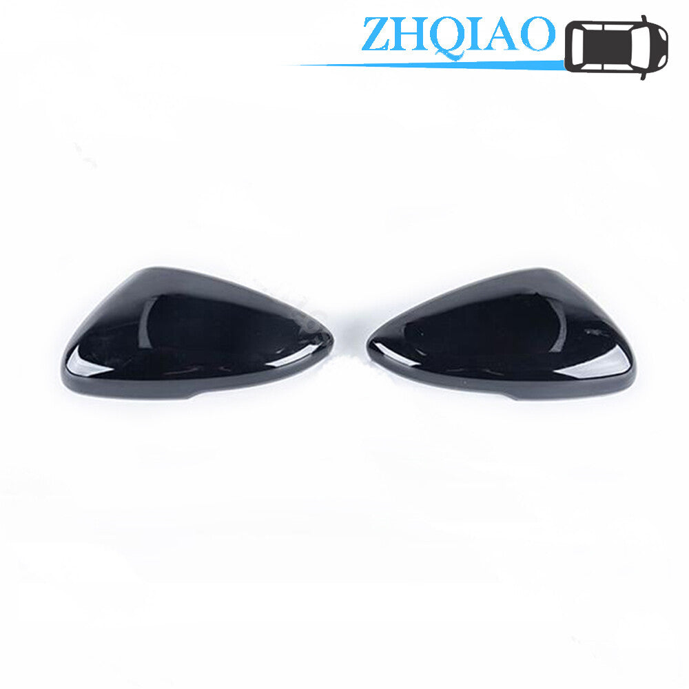 Baking varnish black ABS Rearview Side Mirror Cover for Honda Accord 2018-2021