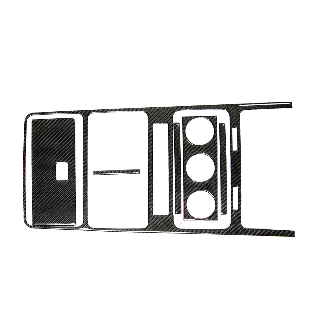 6Pcs Carbon Fiber Central Console Panel Trim for Dodge Journey 2009-2010 SXT