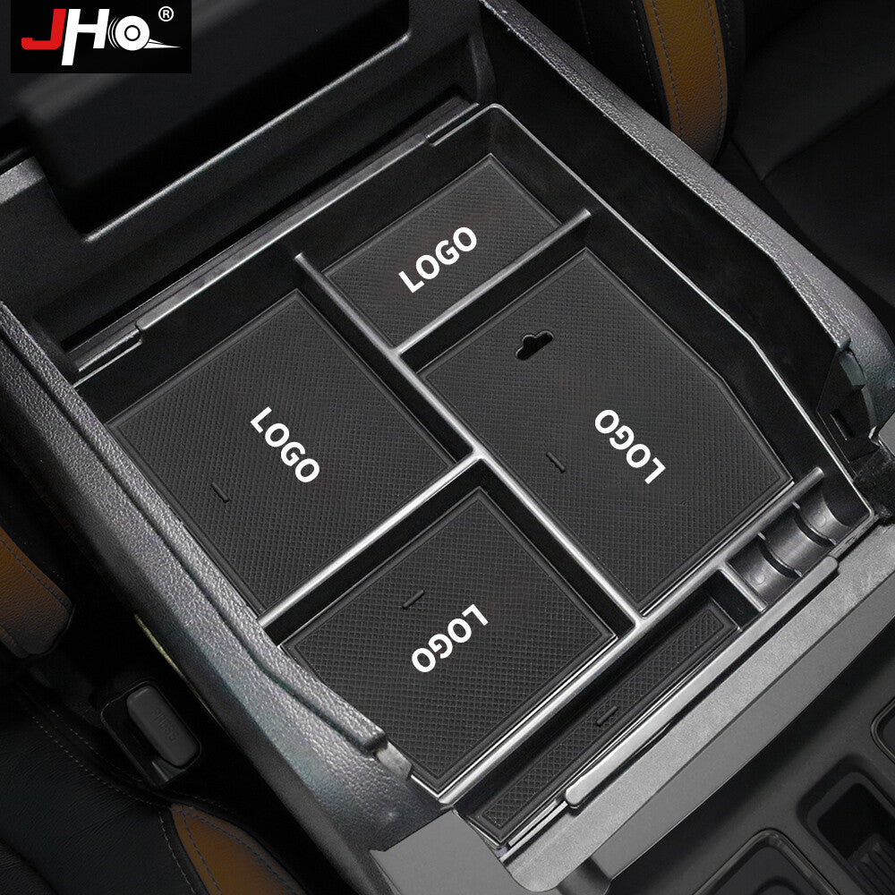 Car Inner Center Console Tray Armrest Storage Box for Ford F150 /LTD 11-20