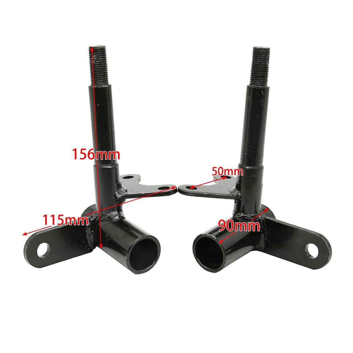 GO KART Rear Axle Steering Gear Rack Pinion Tie Rod Steering Control Swing Arms