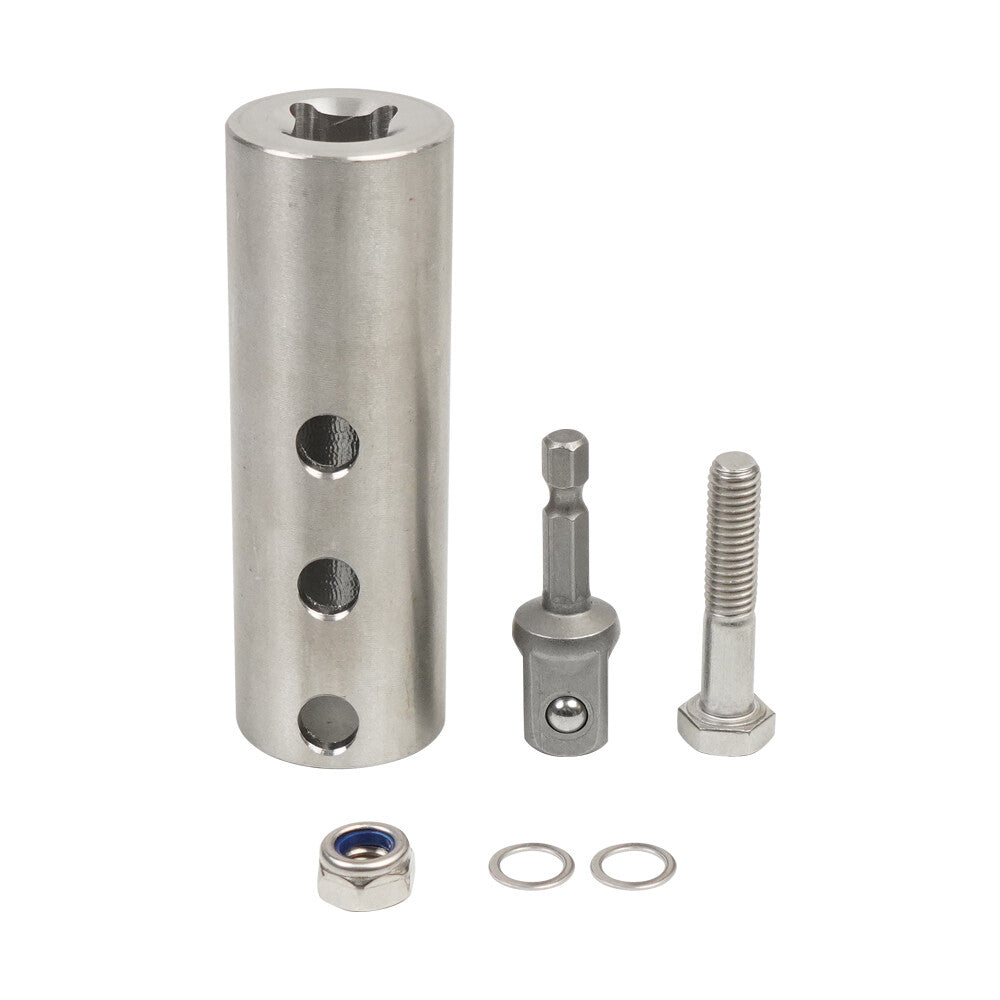 Trailer Jack Electric Drill Adapter 1/2 Socket Adapter for 1Jack Drive Shaft
