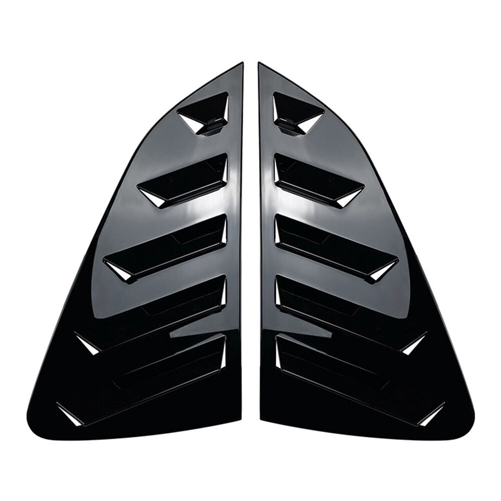 Rear Side Window Louver Vent Trim Cover for VW Polo MK6 2018+