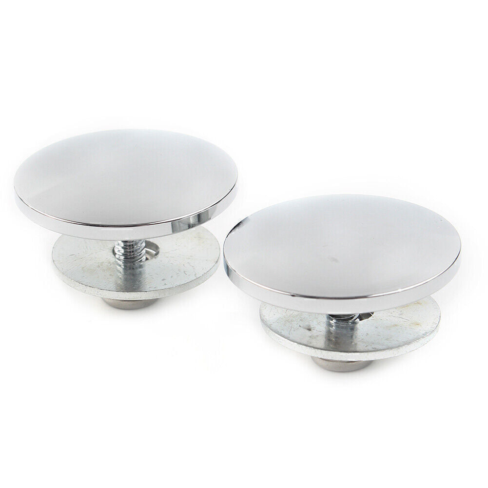 Chrome Inner Fairing Mirror Plugs Fit for Harley Street Glide Trike FLHXXX