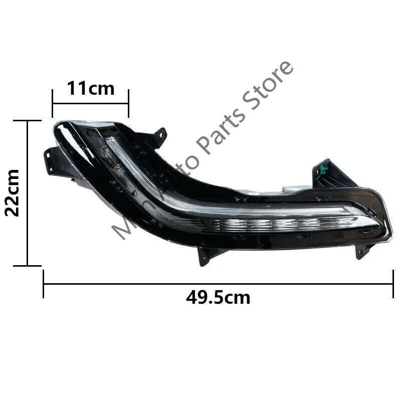 for Renault Koleos 2 2017-2023 Left LED Daytime Running Light Turn Signal Light