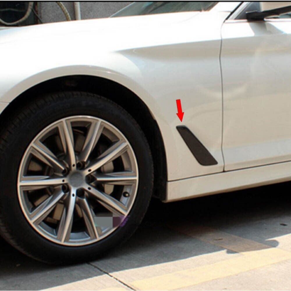 Black Trim Side Fender Grille Cover Vent Replace 17-22 Fit for BMW G30 G31 G38