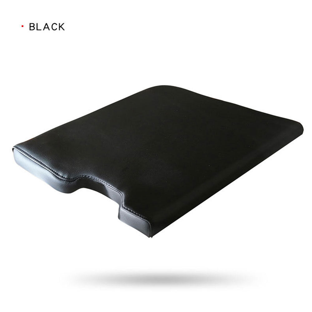 Suitable for F150 2015 - 2018 - 2019 Black Leather Center Console Cover and Armrest Cover n