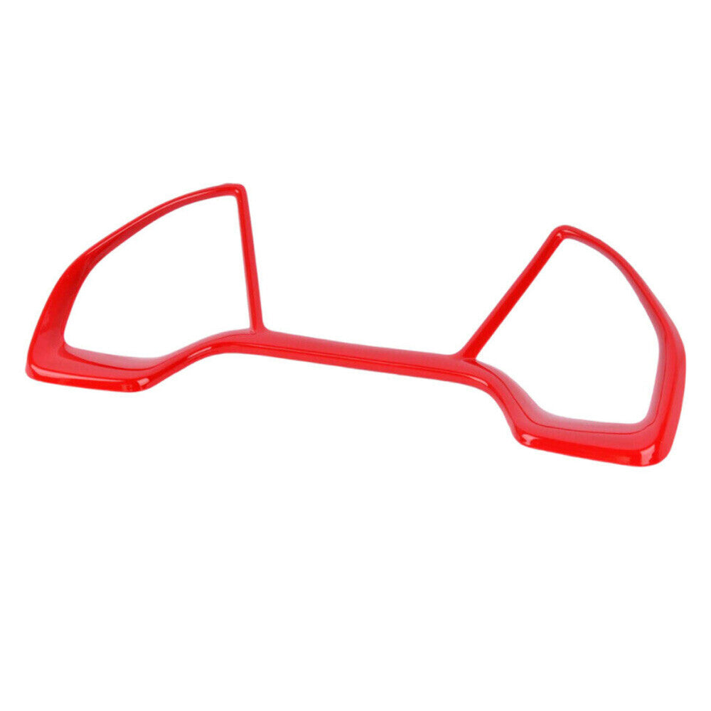 ABS Red Inner Dashboard Frame Panel Cover Trims for Honda for Civic 2016-2019 10th