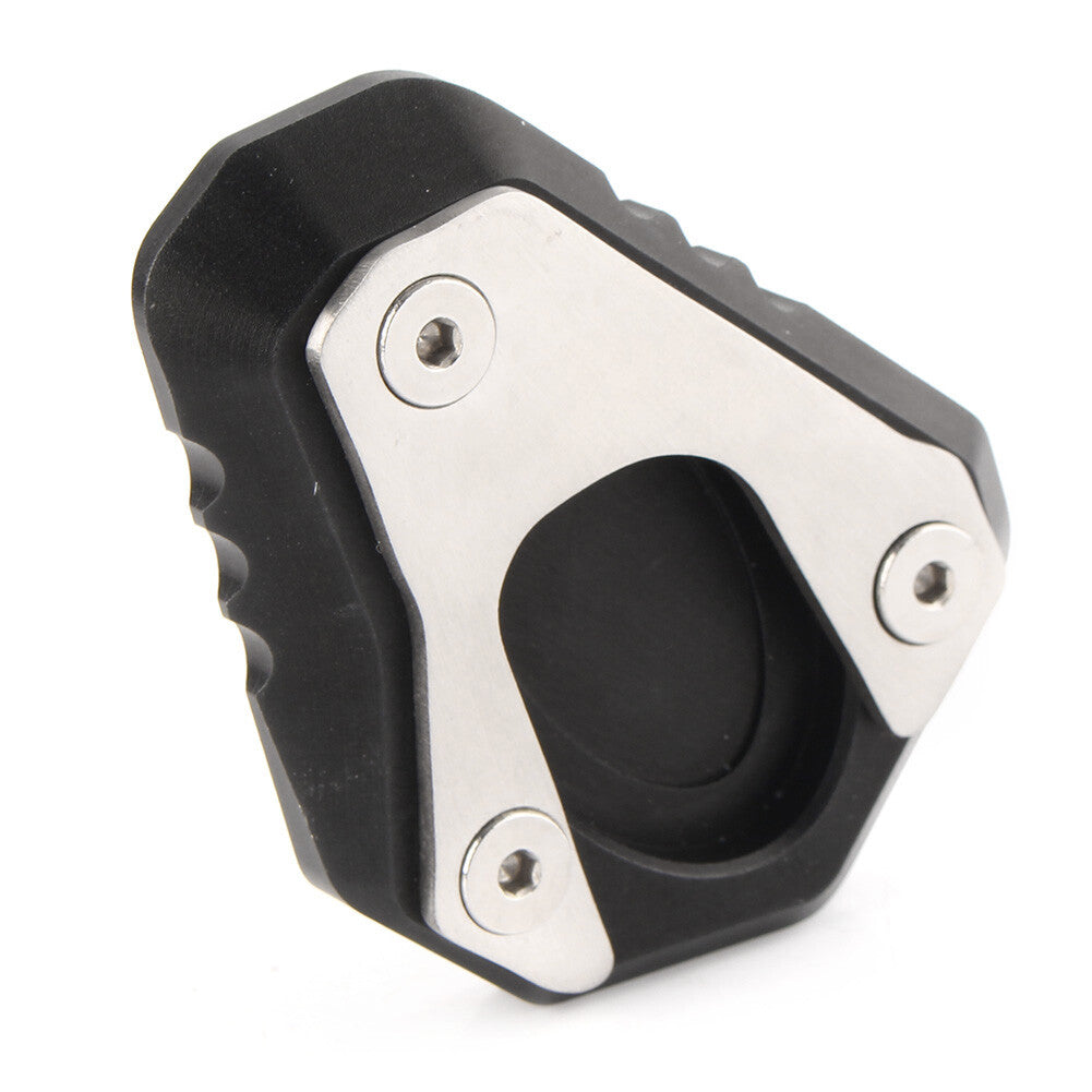 Kickstand Side Stand Enlarger Plate Black for Kawasaki Z650 Z 650 2017 2018