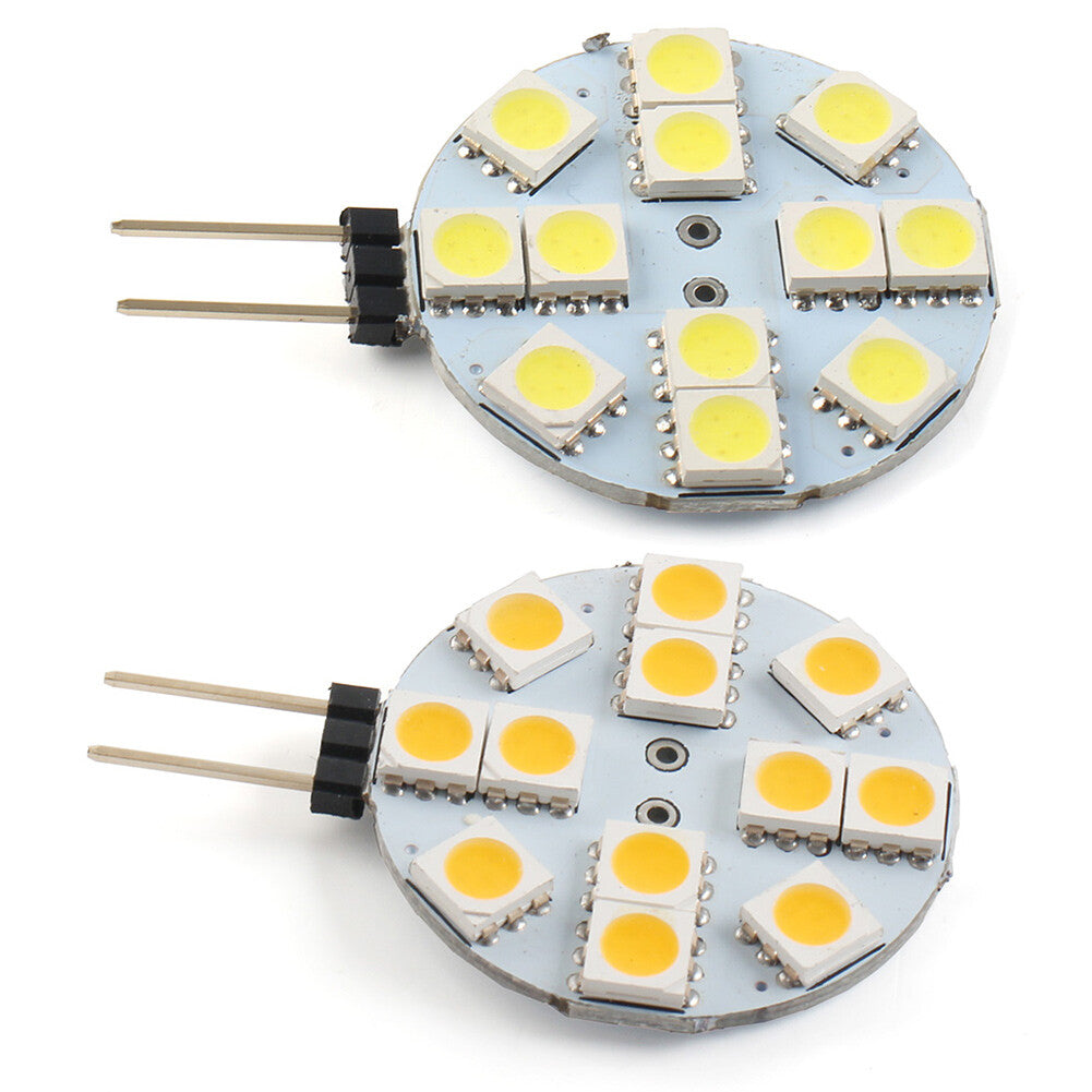 RV Landscape G4 Socket Light Bulb Lamp 5050 SMD Bulb Lamp Round Bulb