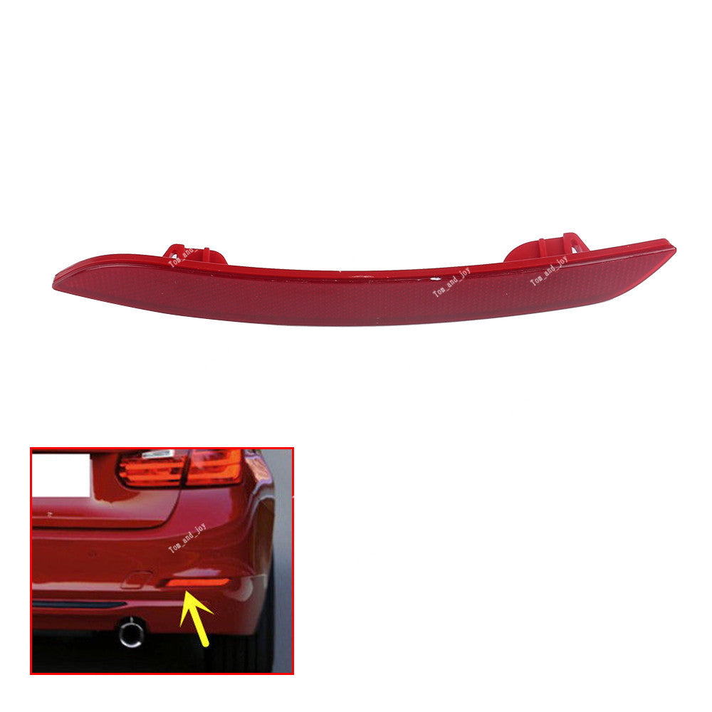 Rear Right Bumper Reflector Cover Red 63147301188 for BMW 3 Series F30 F31 F35 Q