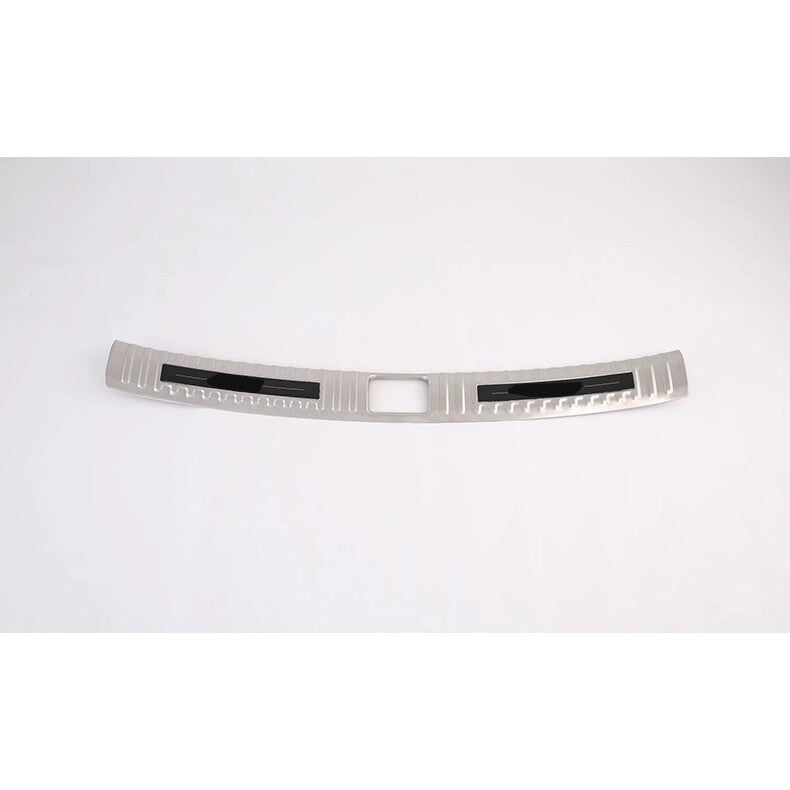 for Kia Seltos 2020-2023 Silver Rear Bumper Protector Guard Plate cover Trim 2x