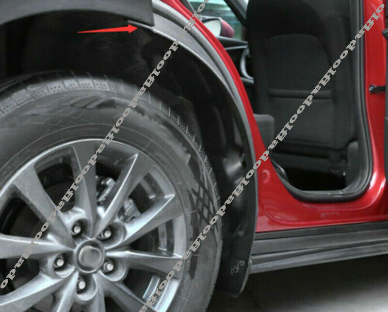 for Mazda CX-30 2020-2022 ABS Mudguard Rear Fender Liner Splash Guard Mud Flaps