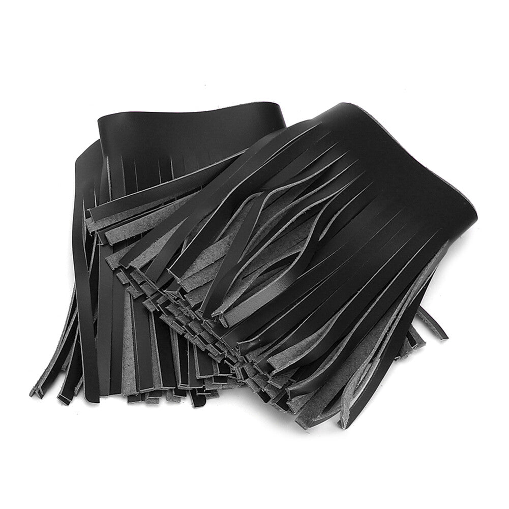 Motorcycle Saddlebag Craft Foot Pedal Saddlebag Fringe 2PCS For Modification