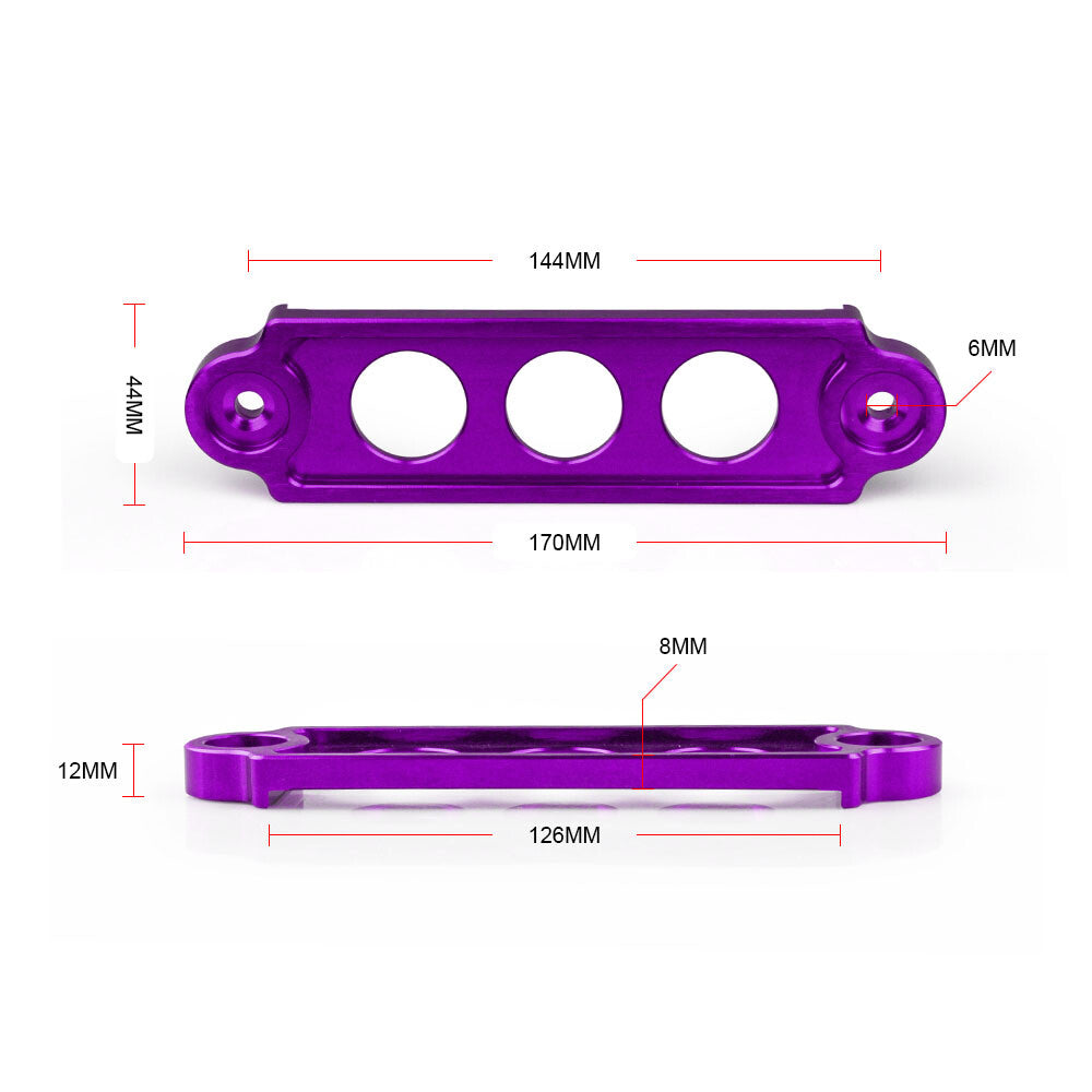 Battery Tie Down Hold Bracket Lock Anodized for Honda for Civic CRX 88-00 Q