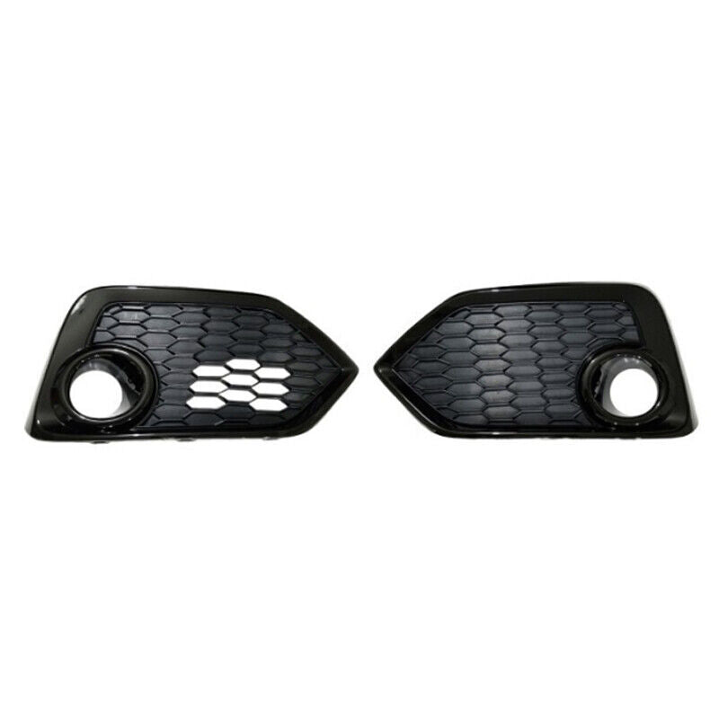 for Honda for Civic Hatchback 2017-2019 Pair Front Bumper Fog Light Cover Grille