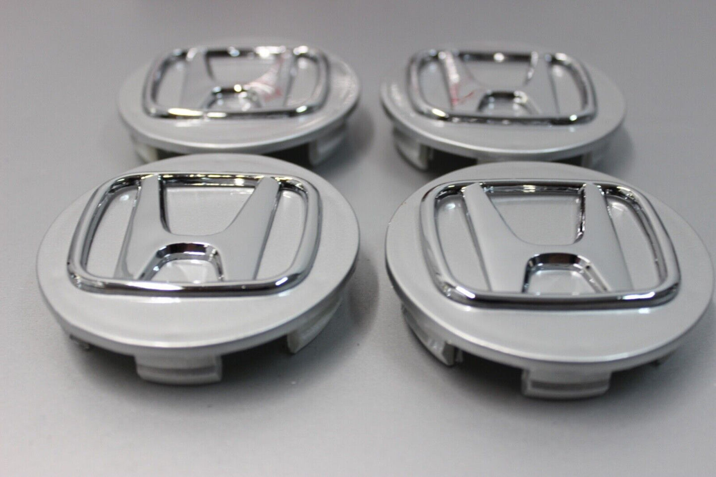 (4) for Honda silver wheel center caps conform to for CIVIC CRRV 69 mm/2.75 all-new