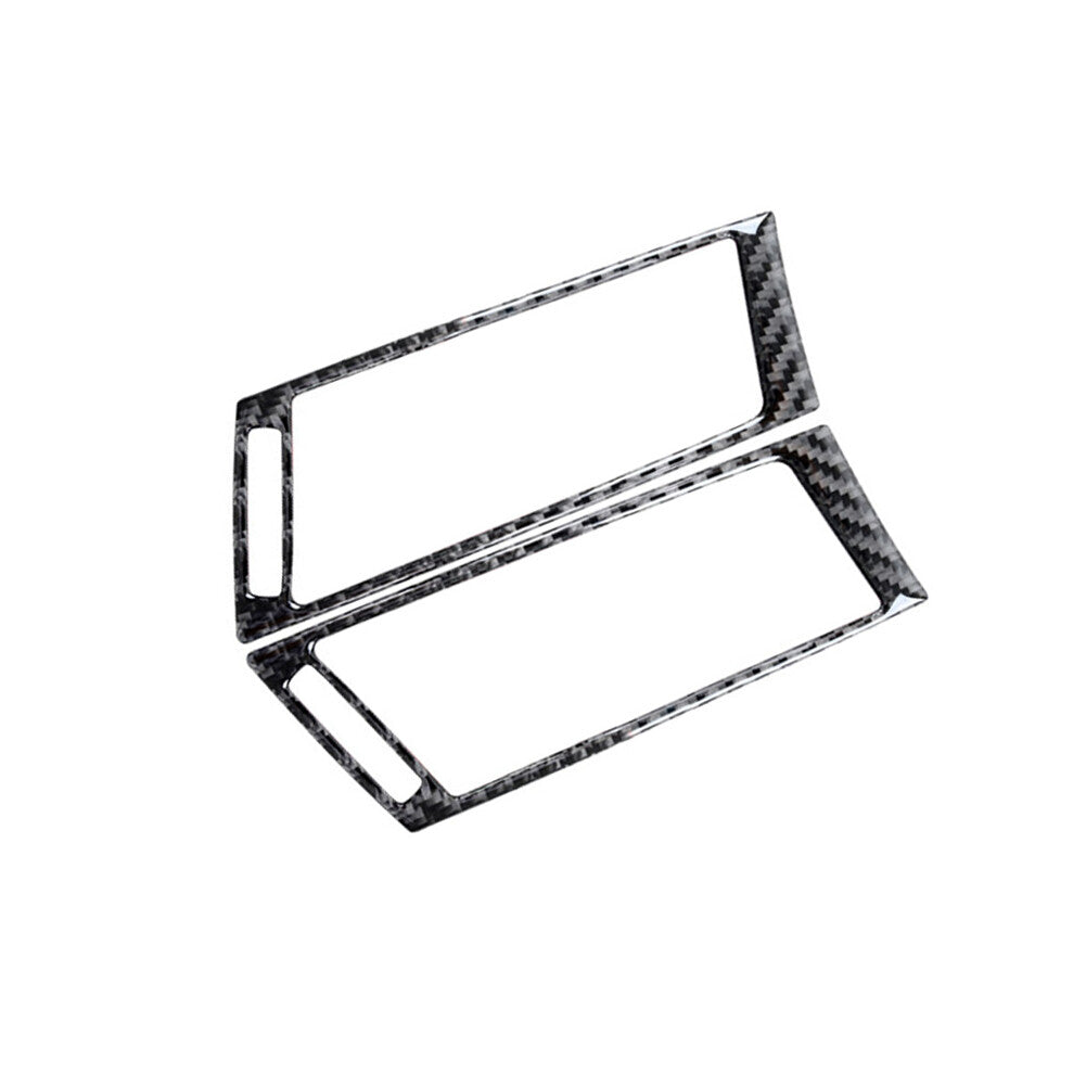 Carbon Fiber Lower Vent Oullet Frame Cover Trim for BMW X5 E70 X6 E71 2008-2013