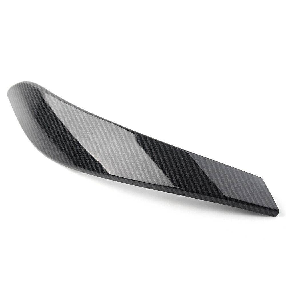 1x Carbon Fiber Left Inner Door Handle Panel Cover Trim for BMW 3 4 Series 3GT