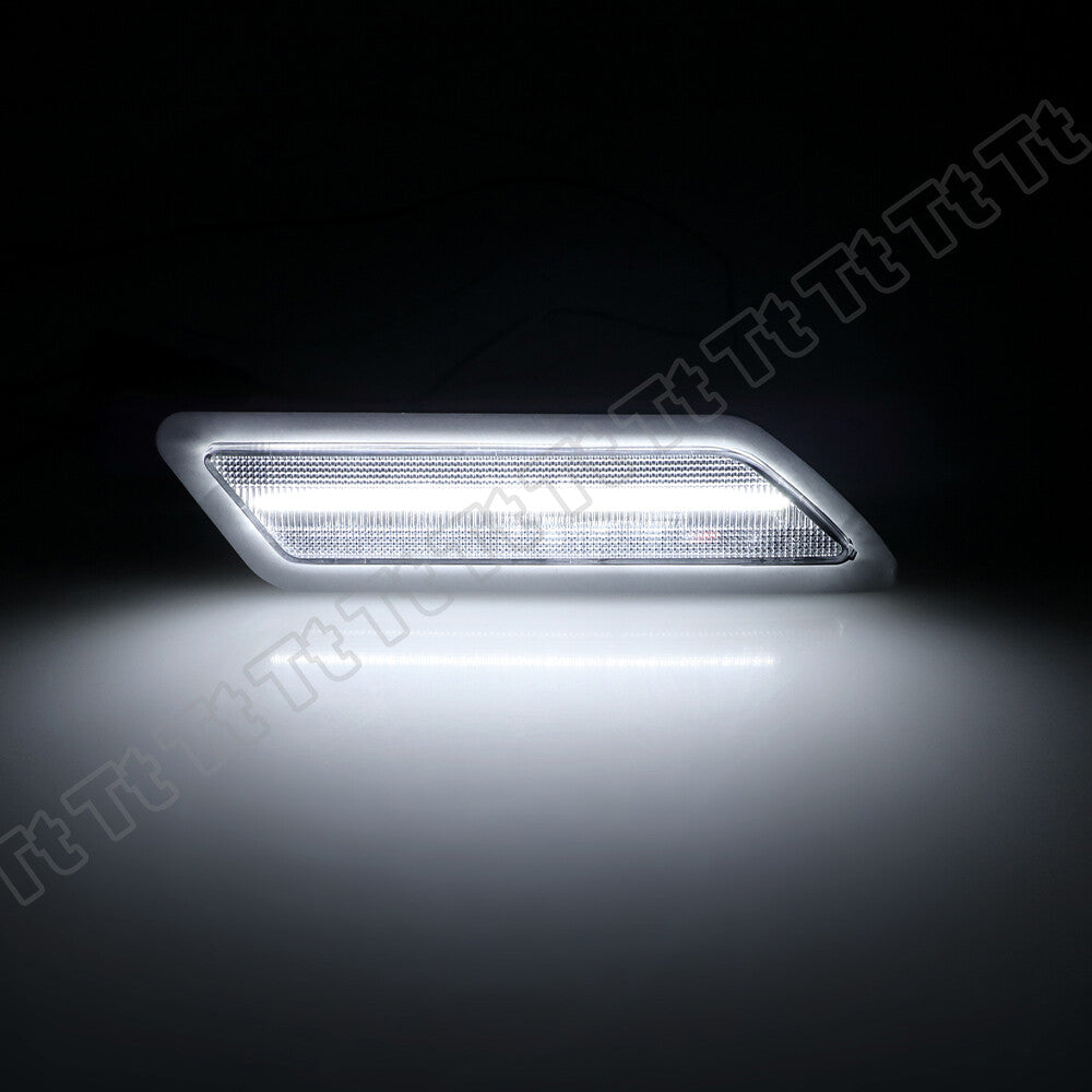 White LED front bumper reflector light for 2012 - 2015 for 3 320i 328i 335i - v