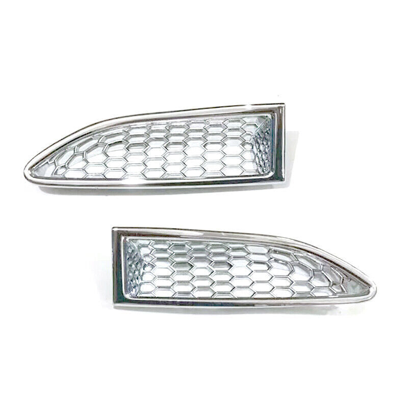 1 Pair Front Headlight Lamps Lower Air Inlet Cover Trim for Nissan Rogue 2021-22