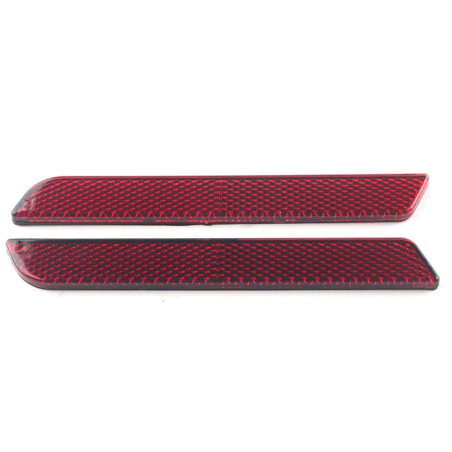 Hard SaddleBag Latch Insert Reflector Red for Harley Touring FLHT FLHX 93-13 Q
