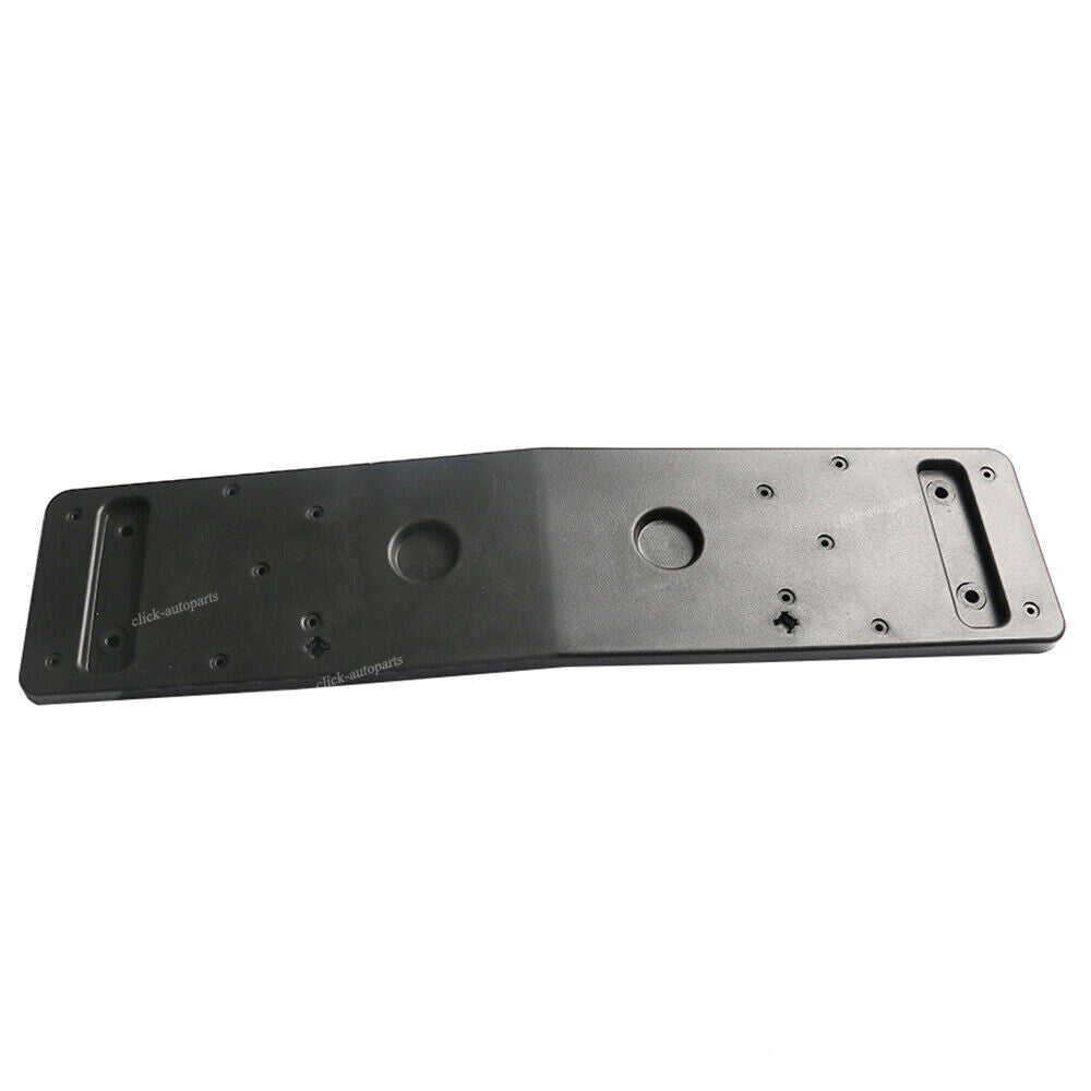 Front Bumper Number Plate Mount Holder Black for Mercedes-Benz A-166-880-12-44