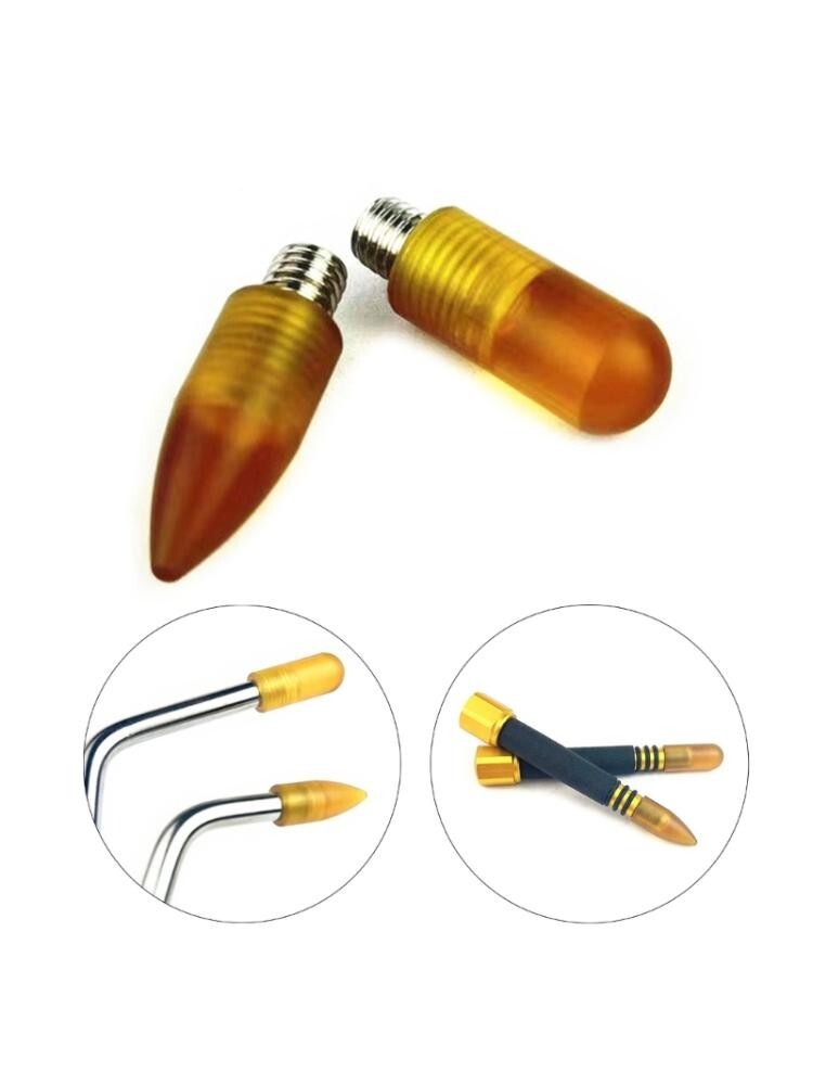 3pcs Paintless Dent Removal Pen, Replacement Head,Dent Removal Hammer Pen Head v