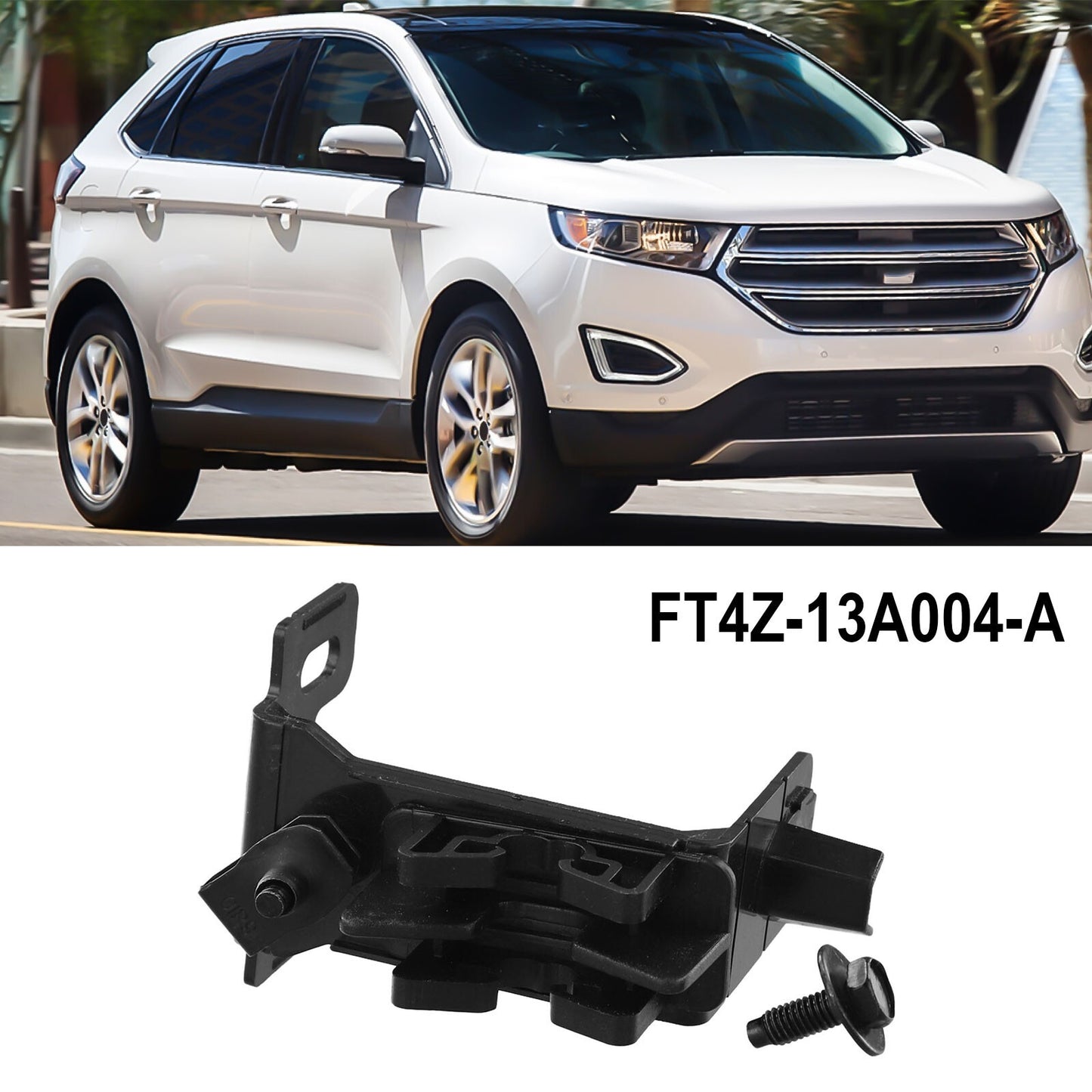 Black Mount Bracket for Ford For Edge 15 18 For MKX 16 18 Size as Shown Q