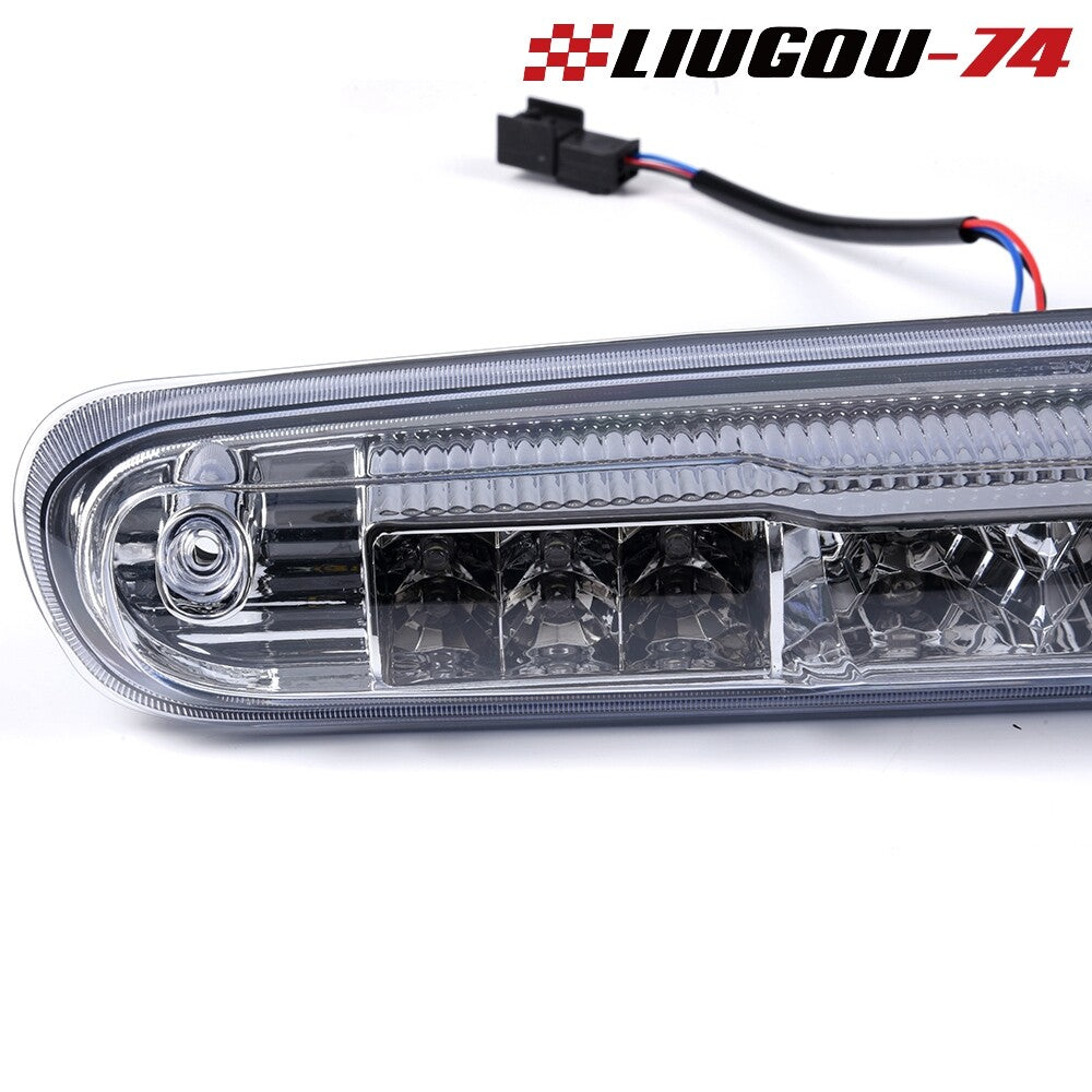Fit for Chevy Silverado for GMC for Sierra 2007-13 1500-3500 L LED 3rd Brake Lights- v