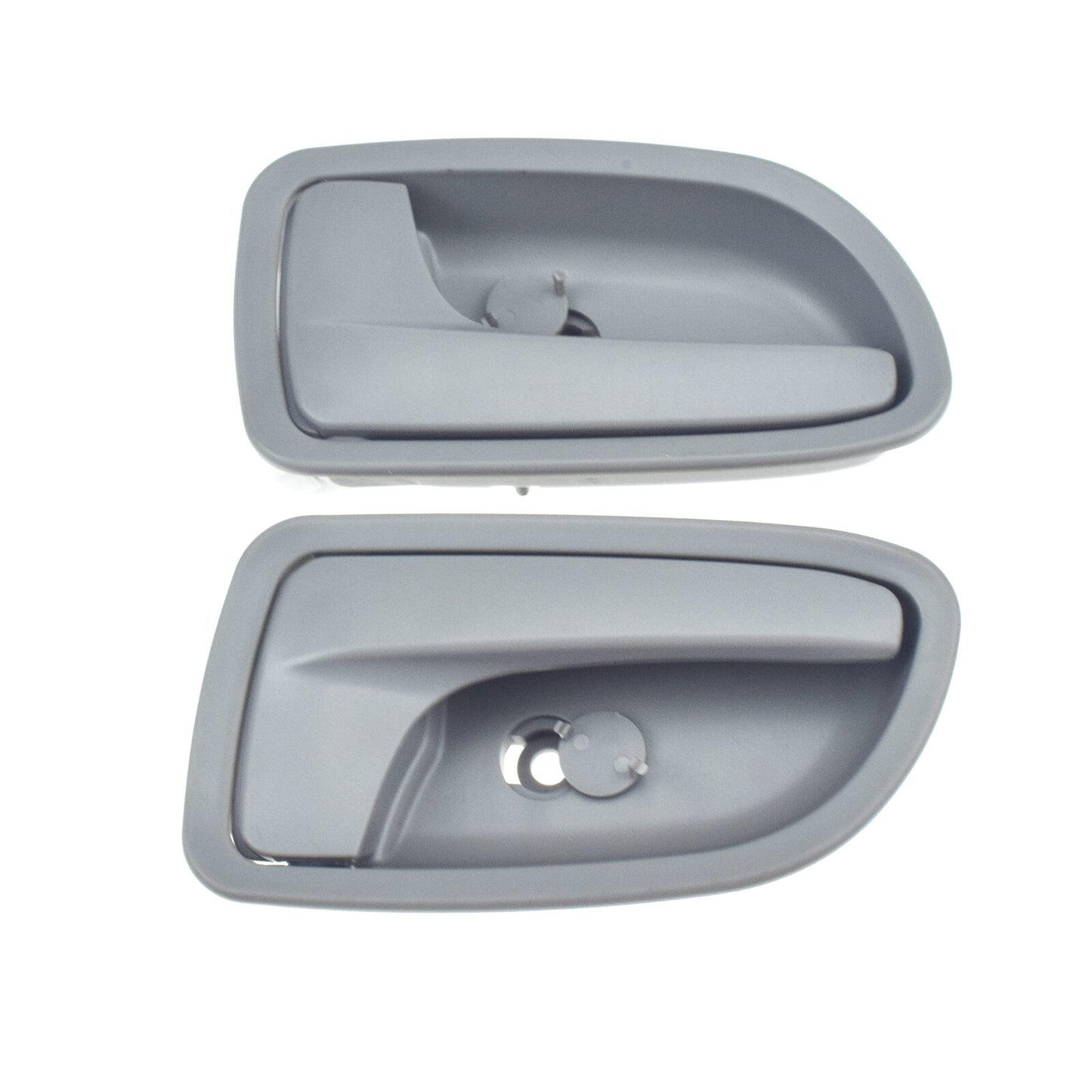 2 Pack Front Left and Right Interior Gray Door Handle LH Right Hand For 2003-2005 for Kia RIO - v
