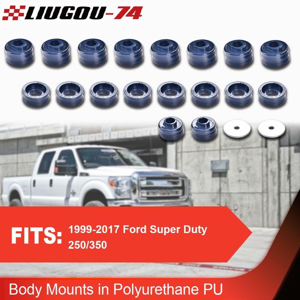 Body Cab Mount Bushing Kit Fits 1999 - 2017 for F250 2WD/4WD New - v