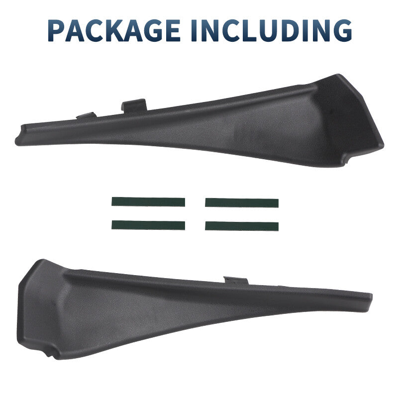 Front Windshield Wiper Side Cowl Extension Cover Trim For 2014-2020 for Nissan Rogue