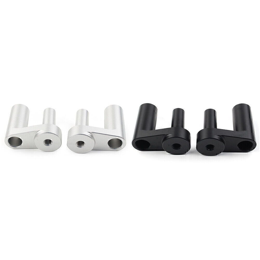 Handlebar Risers Kit 1.625 Back Move Mount Clamp Fit for BMW R1200RT R1250RT Silver