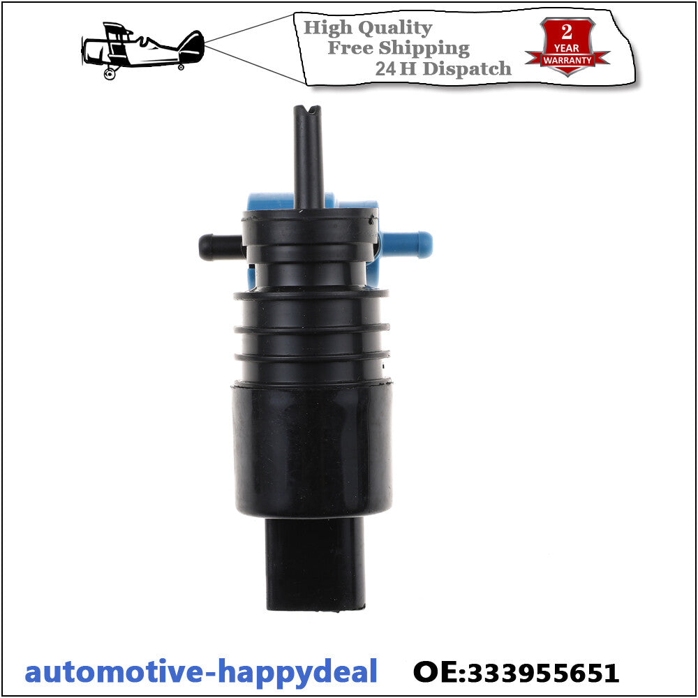 WINDSCREEN WASHER PUMP TWIN OUTLET for VW for BORA CADDY for GOLF MK4 MK5 LUPO MULTIVAN