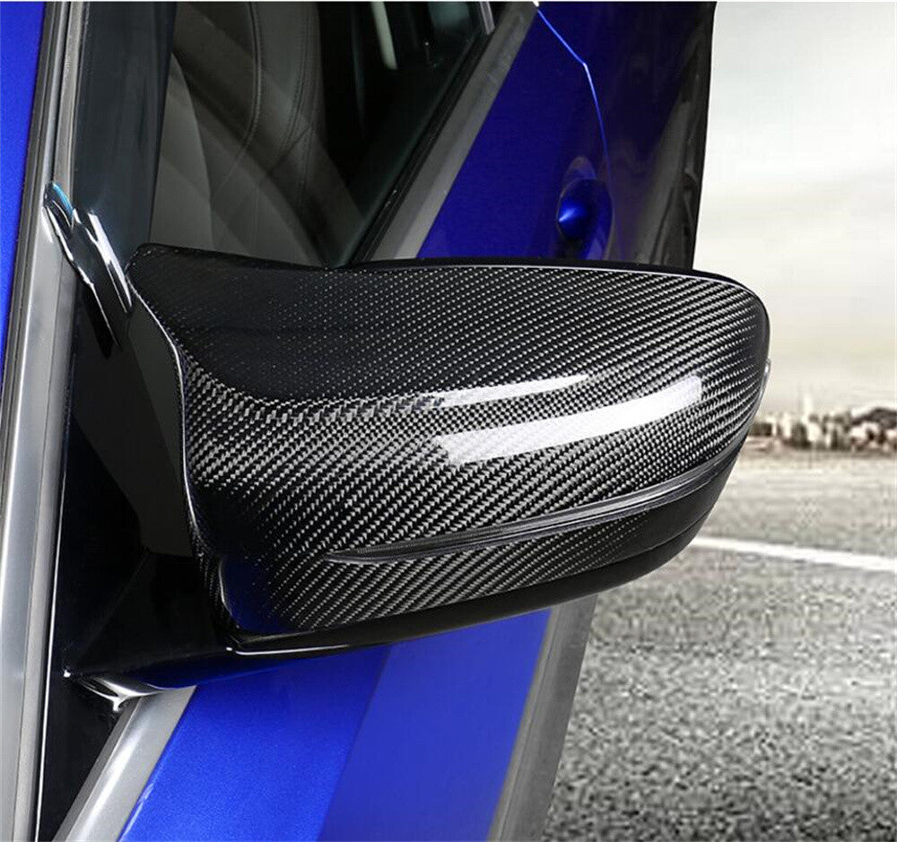 Real Carbon Fiber Replace Rearview Mirror Cover for BMW 3 Series G20 G28 2020-22