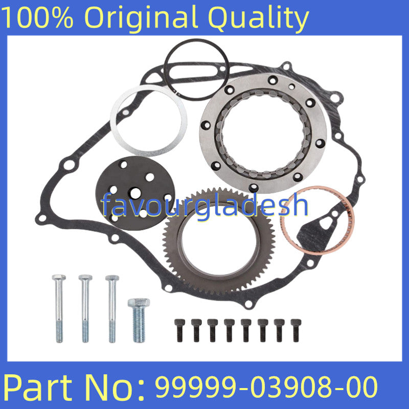 Starter Clutch Bearing Gear Kit w/ PULLER TOOL for YAMAHA VStar 99-09 XVS1100
