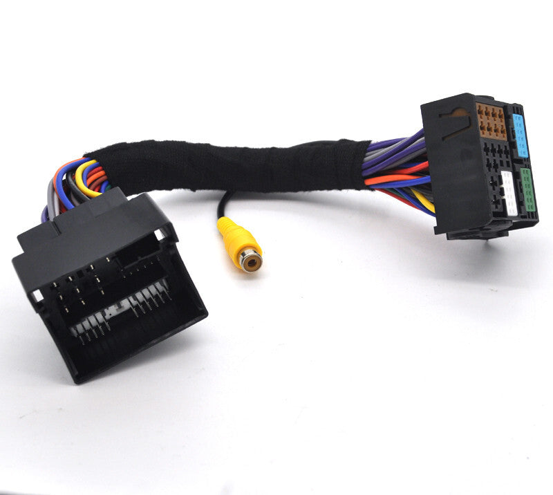 MIB RVC Reverse Camera Plug RCA Cable Adapter for VW for GOLF for Tiguan for Passat RCD330 v