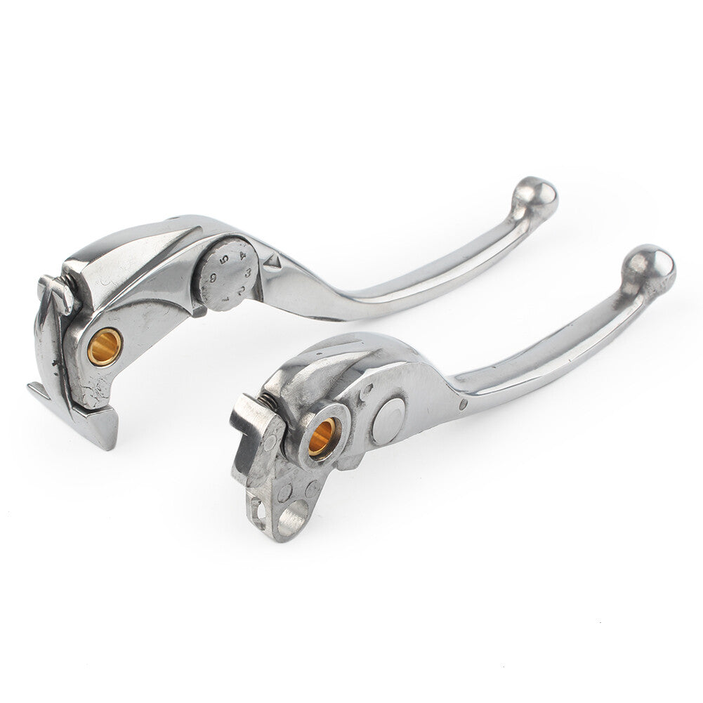 for Honda CBR1000RR 2004-2007 CB1000R 2008-2016 Chrome Black Brake Clutch Levers Q