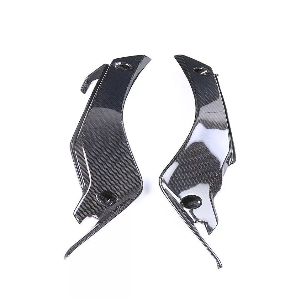 Carbon fiber upper frame cover side bracket fairing for Yamaha R1 R1M 2015 - 2019